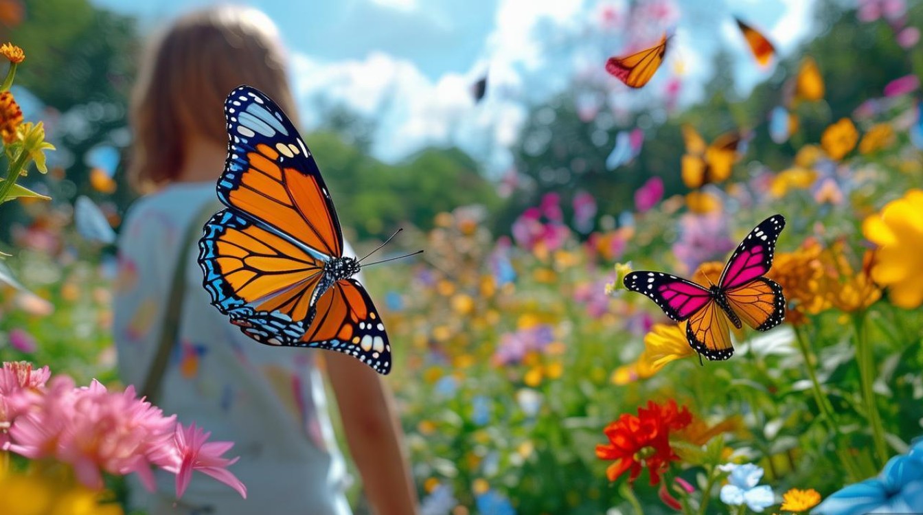 蝴蝶园作文300字怎么构思？创意标题怎么写出来？-图1