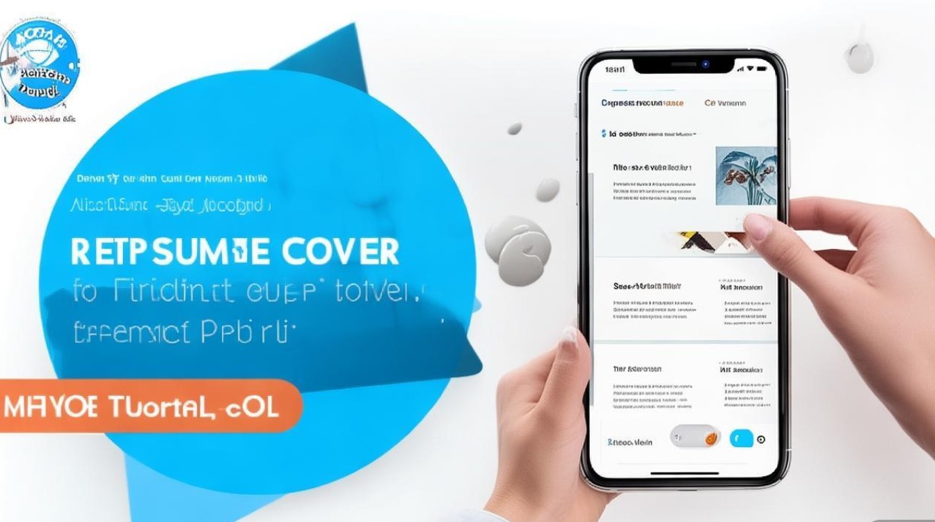 手机如何制作简历封面模板？手机简历封面怎么做视频教程-图2