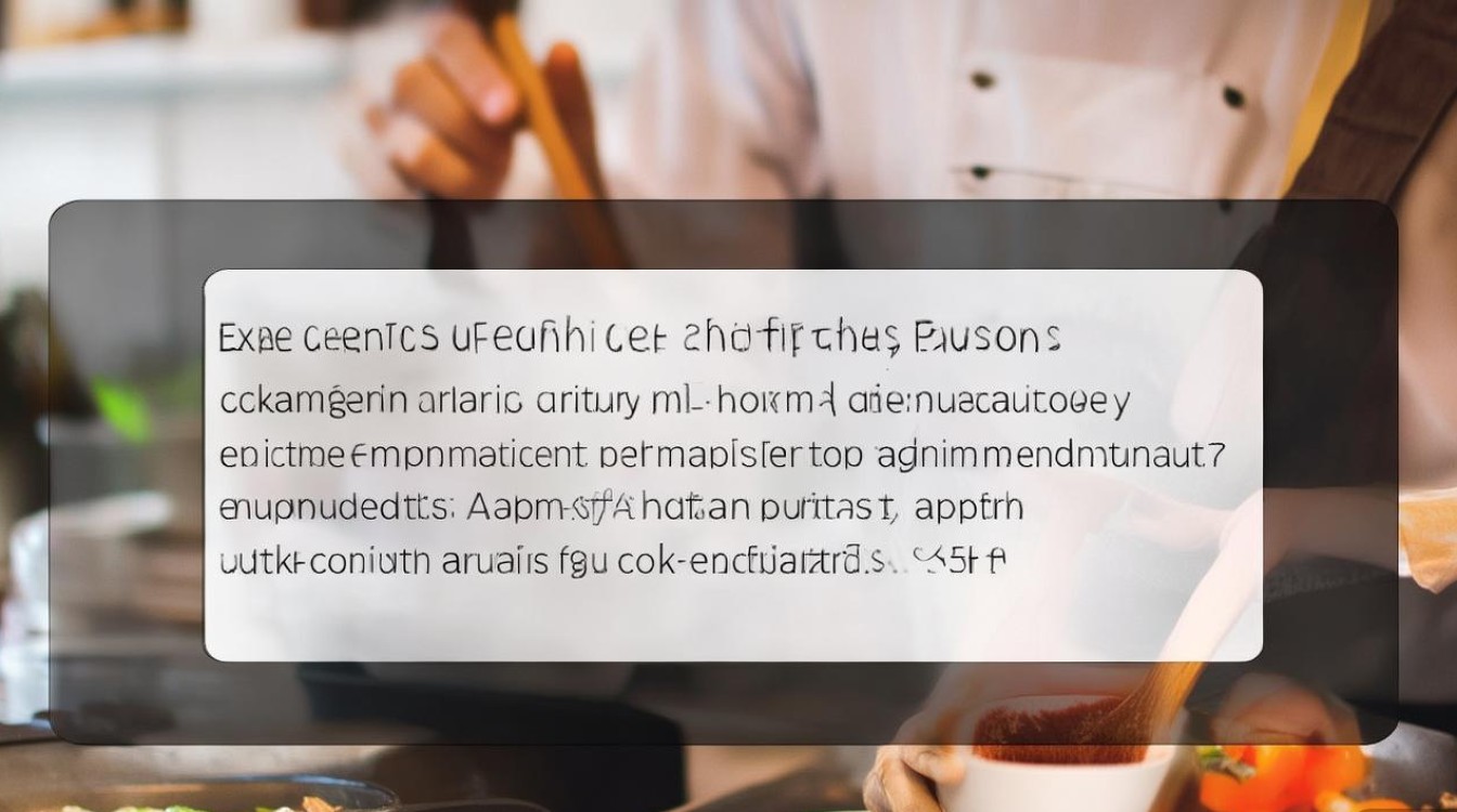 厨师求职，如何撰写自我描述以脱颖而出？求职岗位写作技巧揭秘！-图2