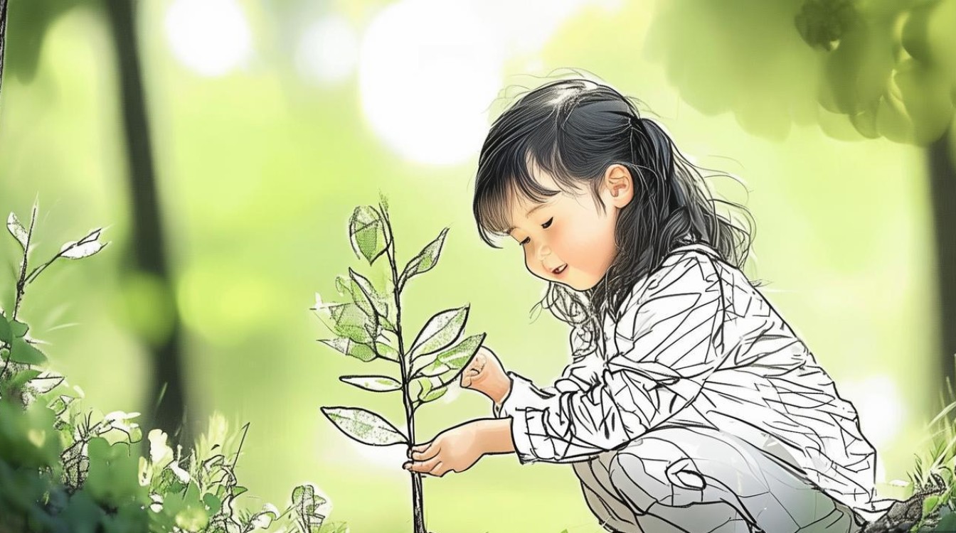 如何撰写关于照顾树木的作文？树苗简图如何融入其中？-图1