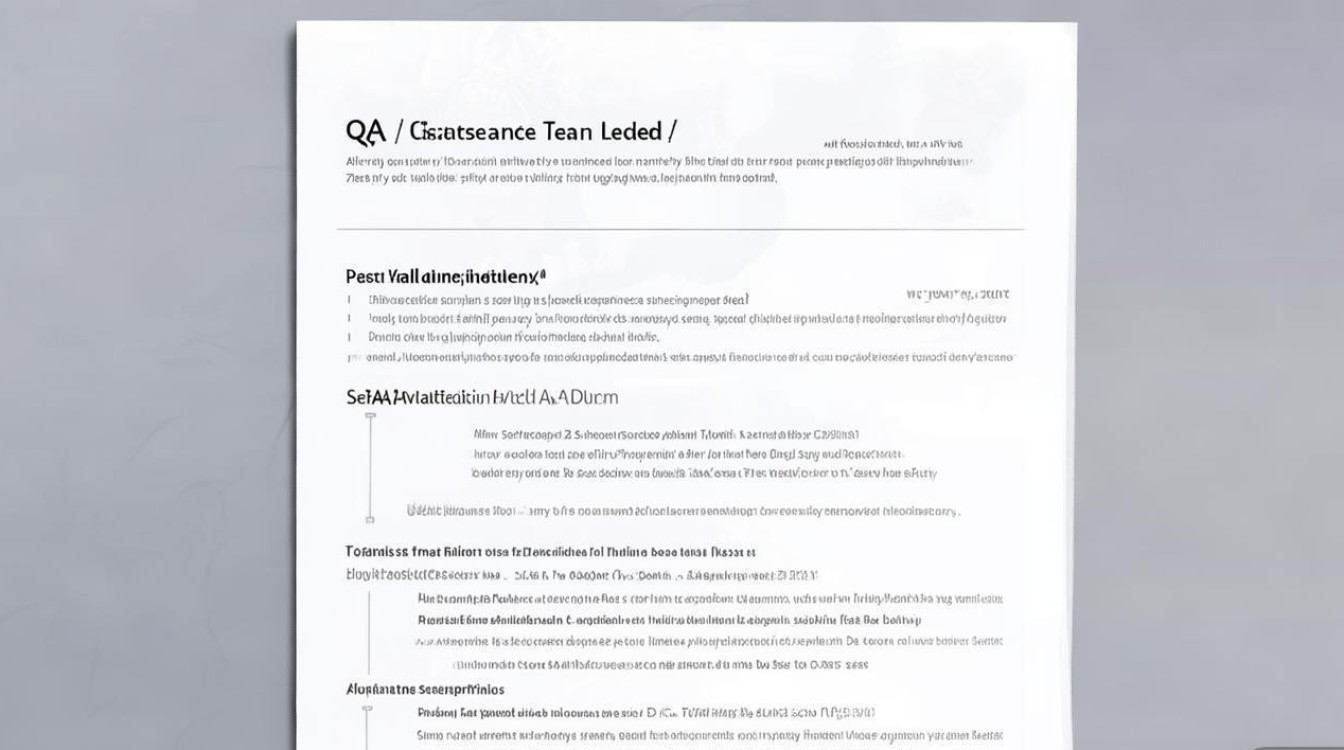 QC组长简历写作要点，如何撰写自我评价，凸显qa组长优势？-图2