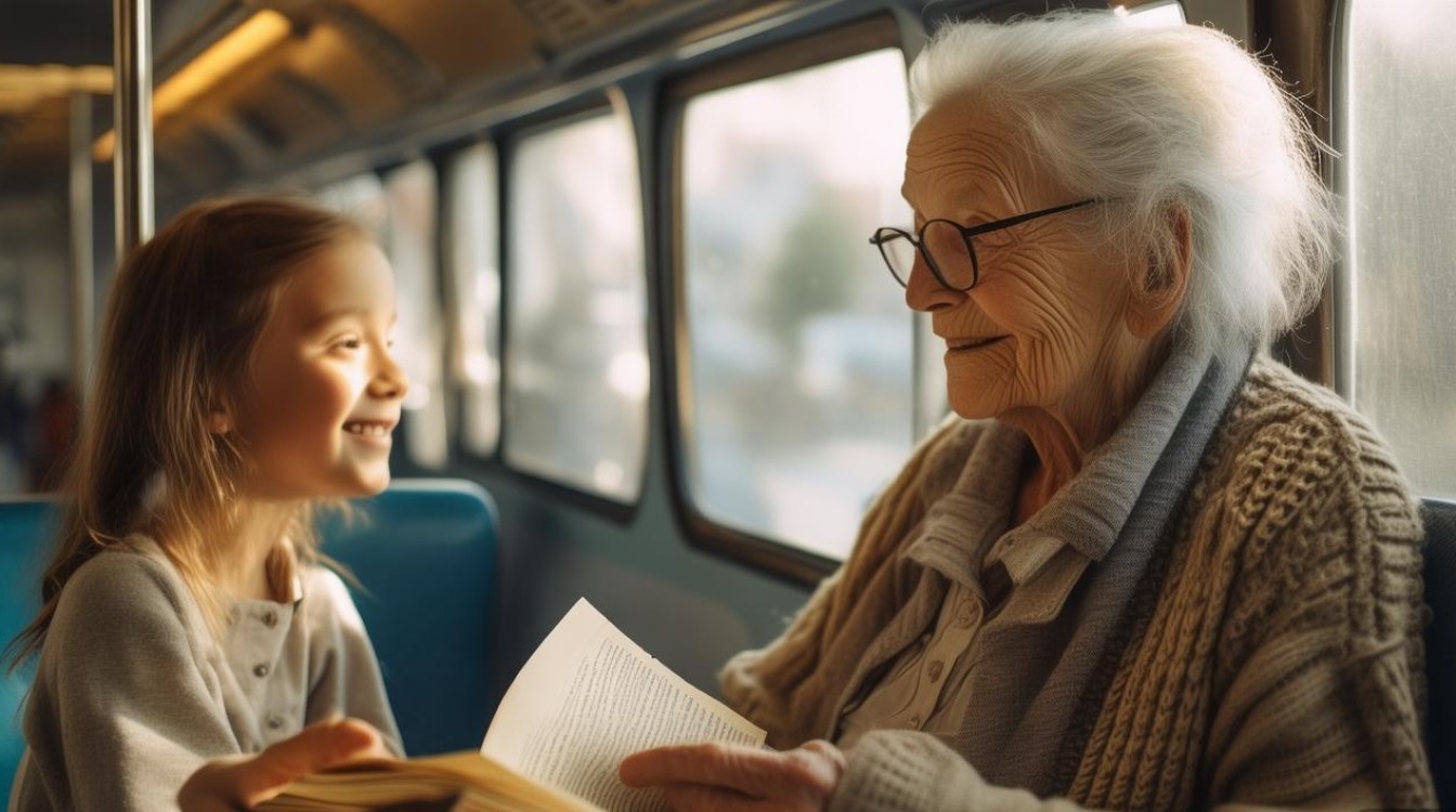 如何巧妙构思作文，如何撰写400字给奶奶让路/座作文？-图2