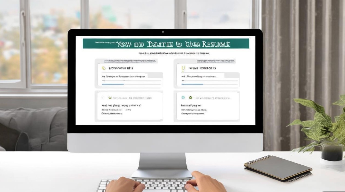 电脑写简历时，有哪些实用技巧和注意事项？-图1