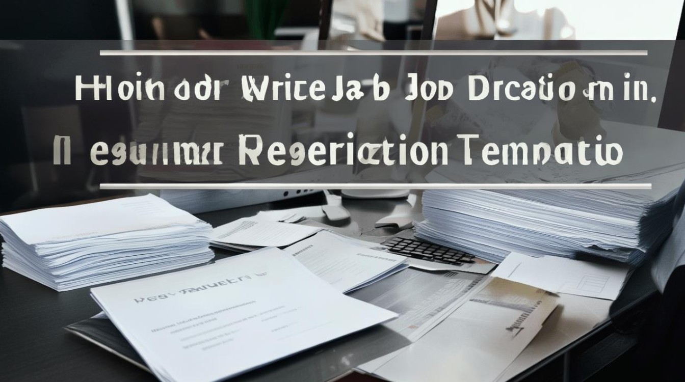 如何撰写求职简历中的工作描述？有哪些实用的模板推荐？-图1