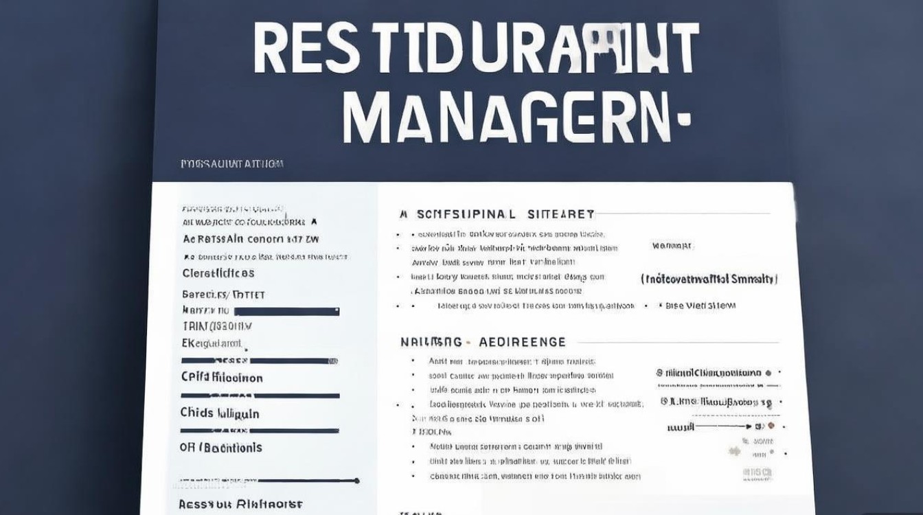 饭店主管简历如何撰写？模板推荐与撰写技巧揭秘！-图2