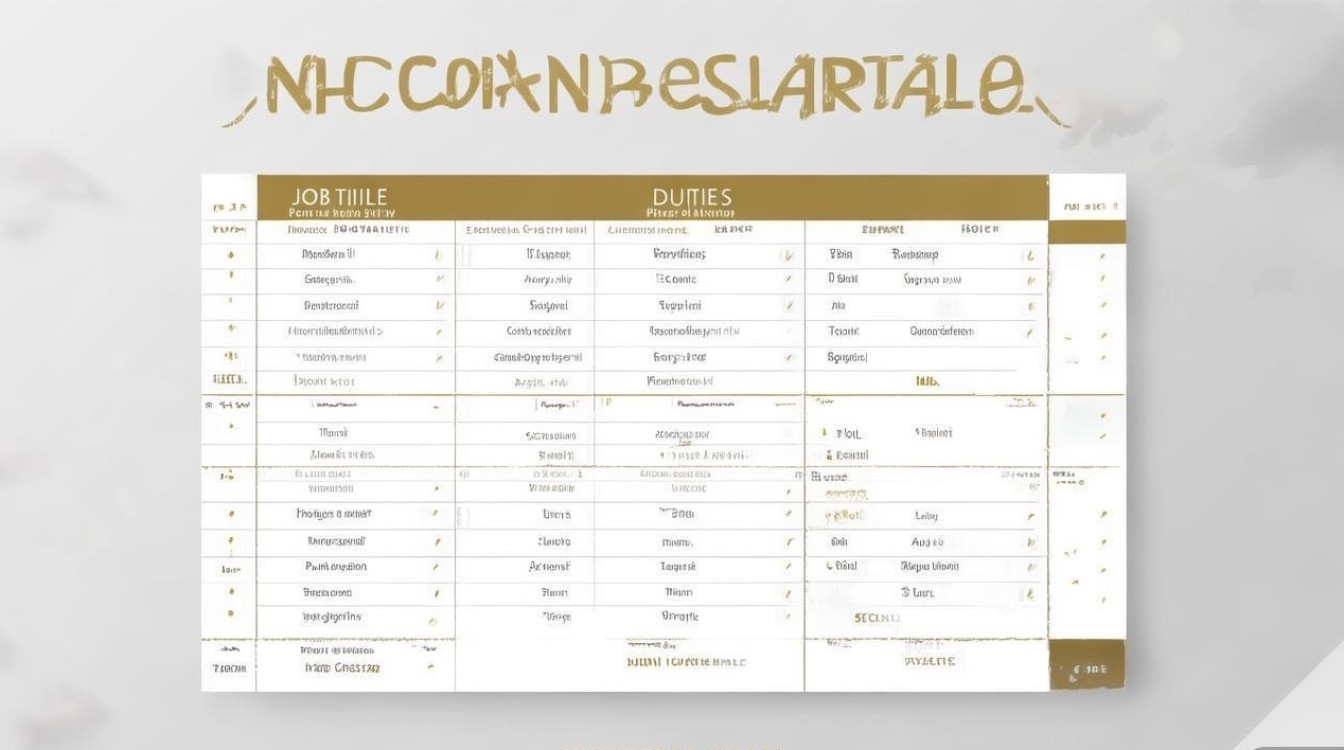 如何制作完美前台工作职责表格？详细步骤及模板分享！-图2