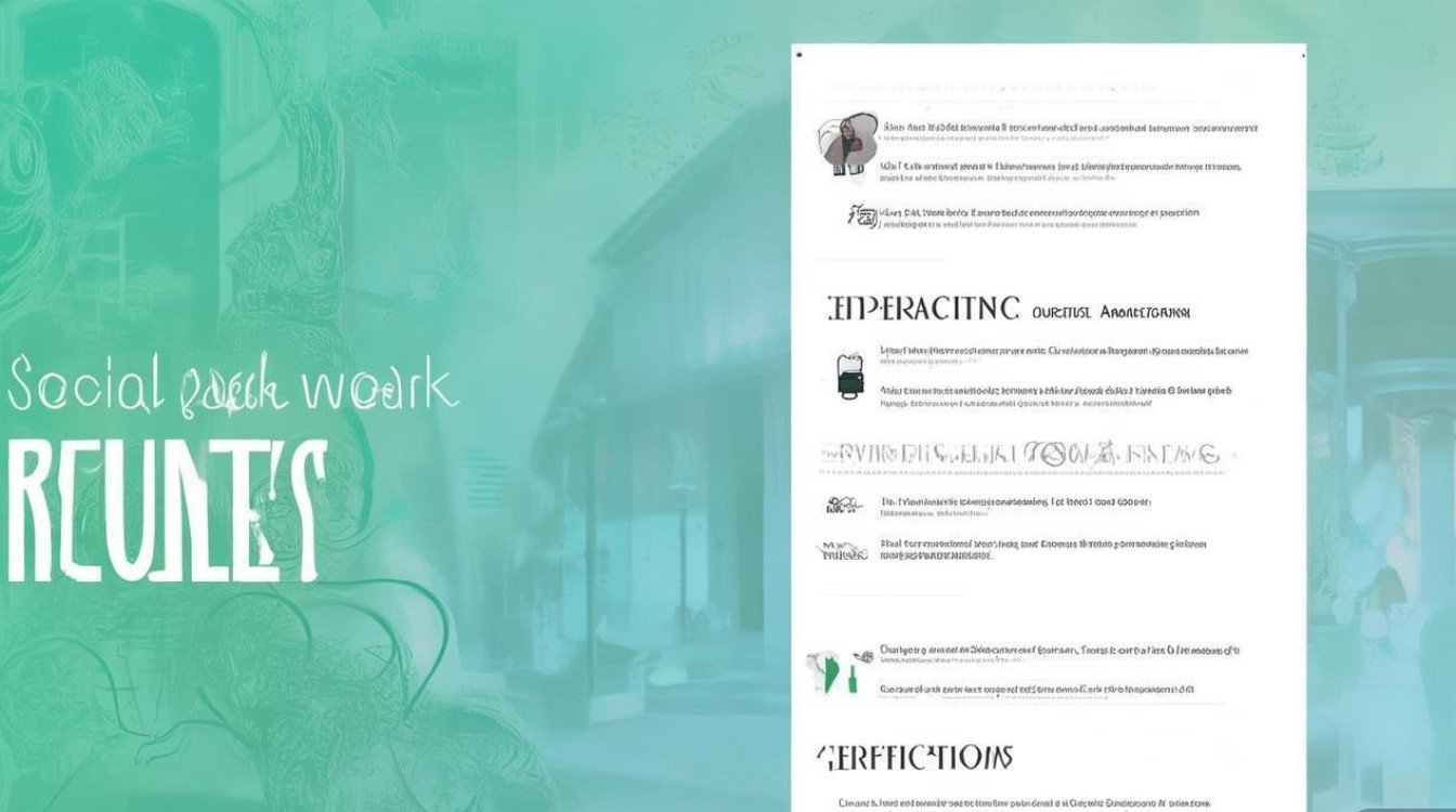 如何撰写高质量社会工作简历?细节处理有何技巧与注意事项?-图3 如何撰写高质量社会工作简历?细节处理有何技巧与注意事项?-图3