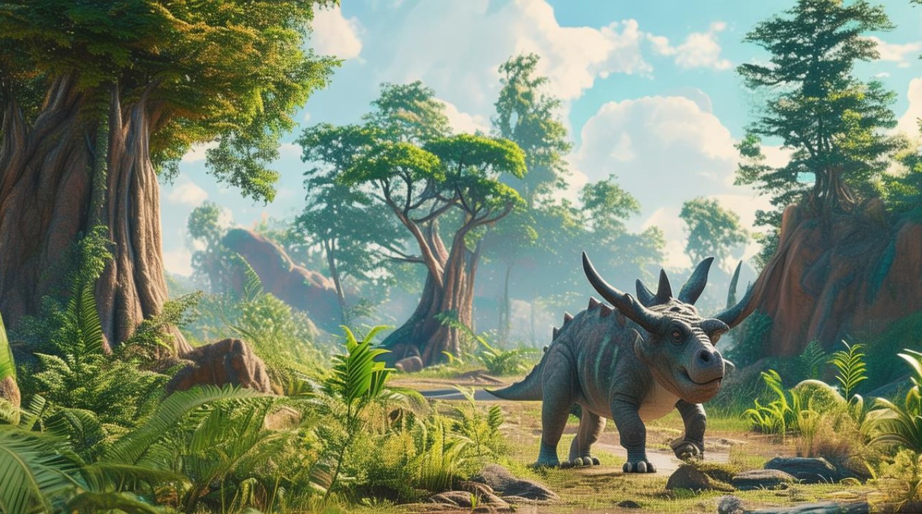 如何用300字写景作文，描绘出恐龙乐园的奇妙日记？-图1