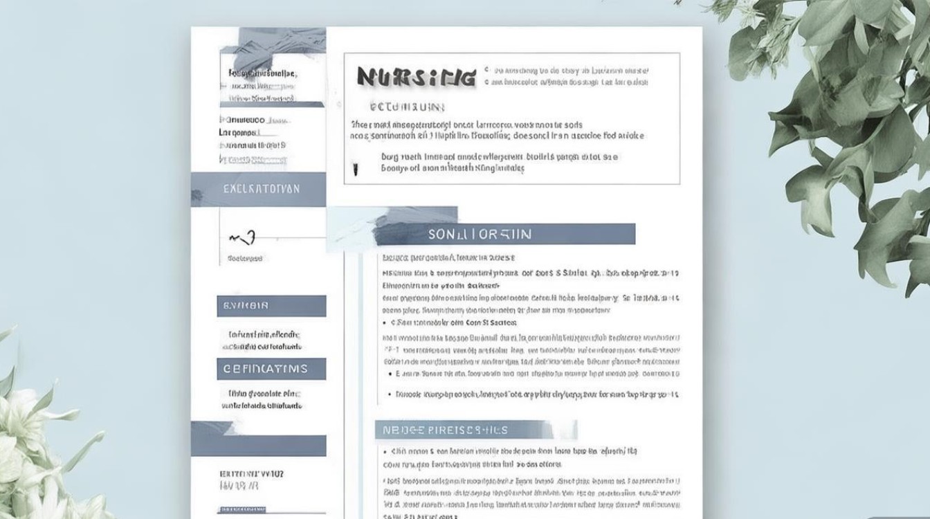 护理专业简历模板表格,如何制作突出专业优势的简历?-图2 护理专业简历模板表格,如何制作突出专业优势的简历?-图2