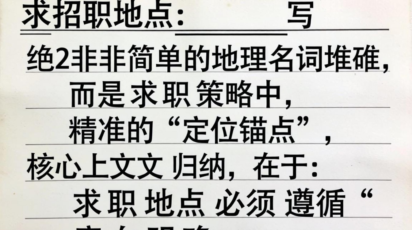 简历求职地点怎么写?求职意向城市如何正确填写-图3 简历求职地点怎么写?求职意向城市如何正确填写-图3