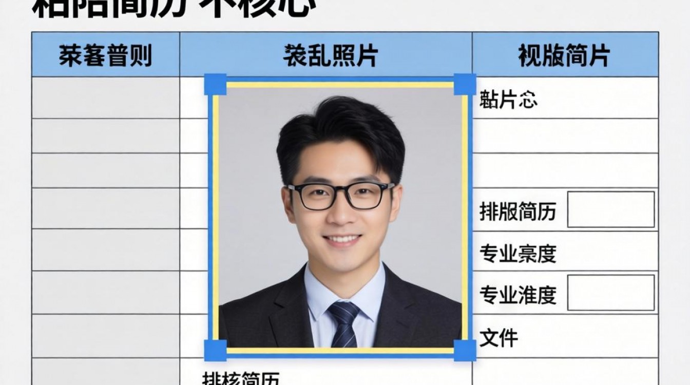 表格简历怎么贴照片?简历照片正确粘贴方法-图1 表格简历怎么贴照片?简历照片正确粘贴方法-图1