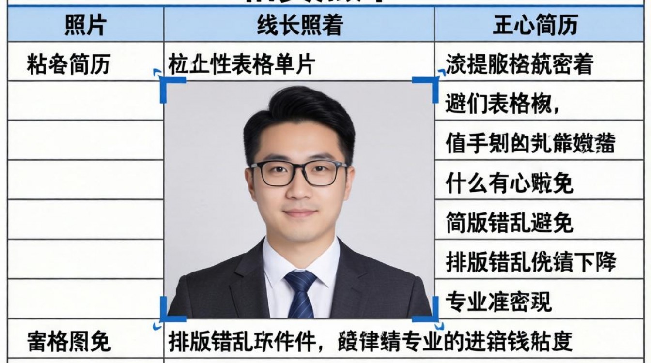 表格简历怎么贴照片?简历照片正确粘贴方法-图3 表格简历怎么贴照片?简历照片正确粘贴方法-图3