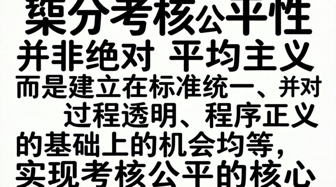 打分考核如何公平？打分考核怎样做到公平公正-图2