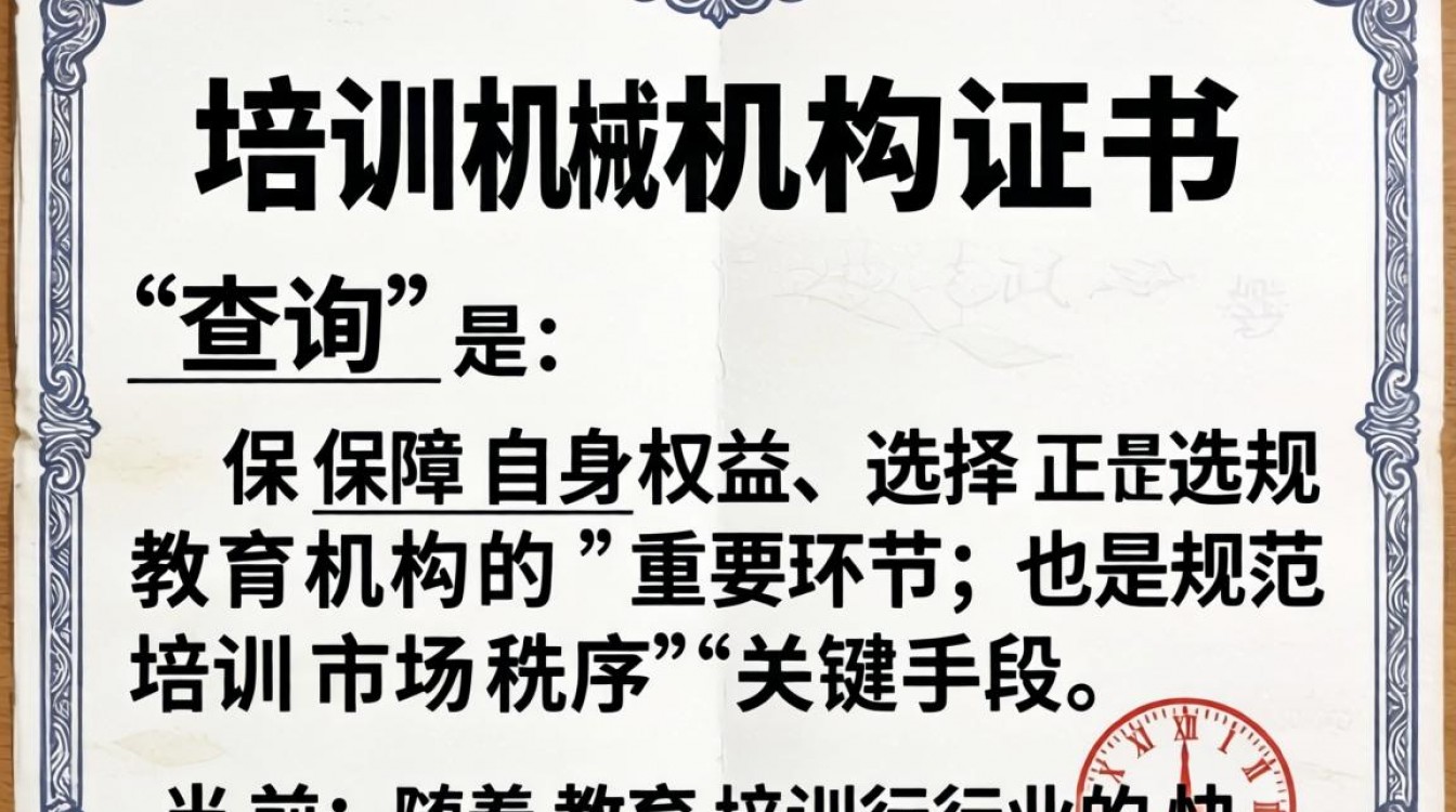 培训机构证件如何查询?官方查询渠道有哪些?-图2 培训机构证件如何查询?官方查询渠道有哪些?-图2