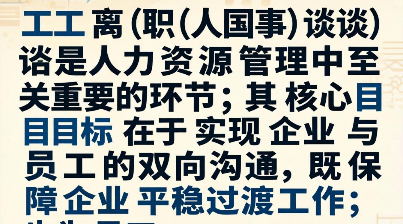 员工离职人事谈话,如何有效沟通挽留或顺利交接?员工离职谈话技巧有哪些?-图1 员工离职人事谈话,如何有效沟通挽留或顺利交接?员工离职谈话技巧有哪些?-图1