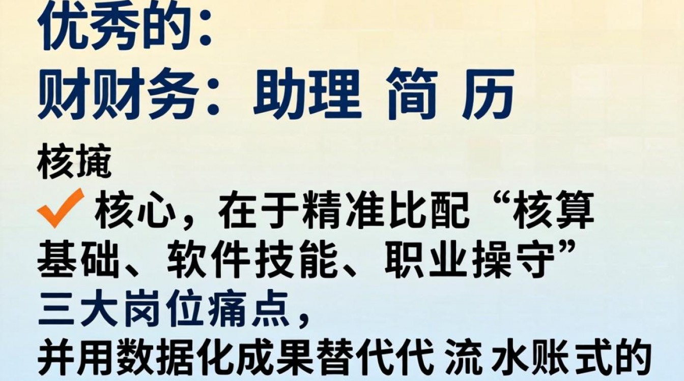 简历财务助理怎么写?财务助理简历模板哪里下载-图3 简历财务助理怎么写?财务助理简历模板哪里下载-图3