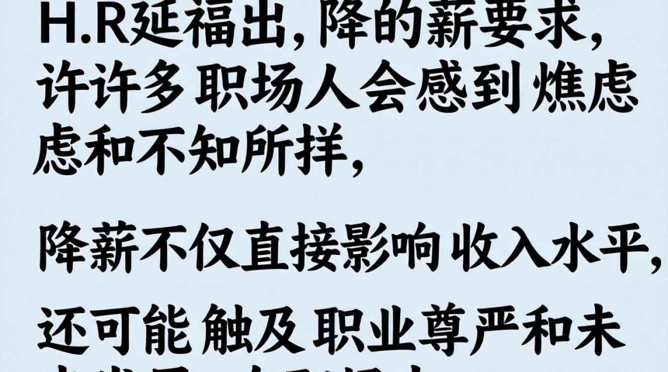 降薪要求来了如何应对?降薪后怎么和老板谈条件?-图2 降薪要求来了如何应对?降薪后怎么和老板谈条件?-图2