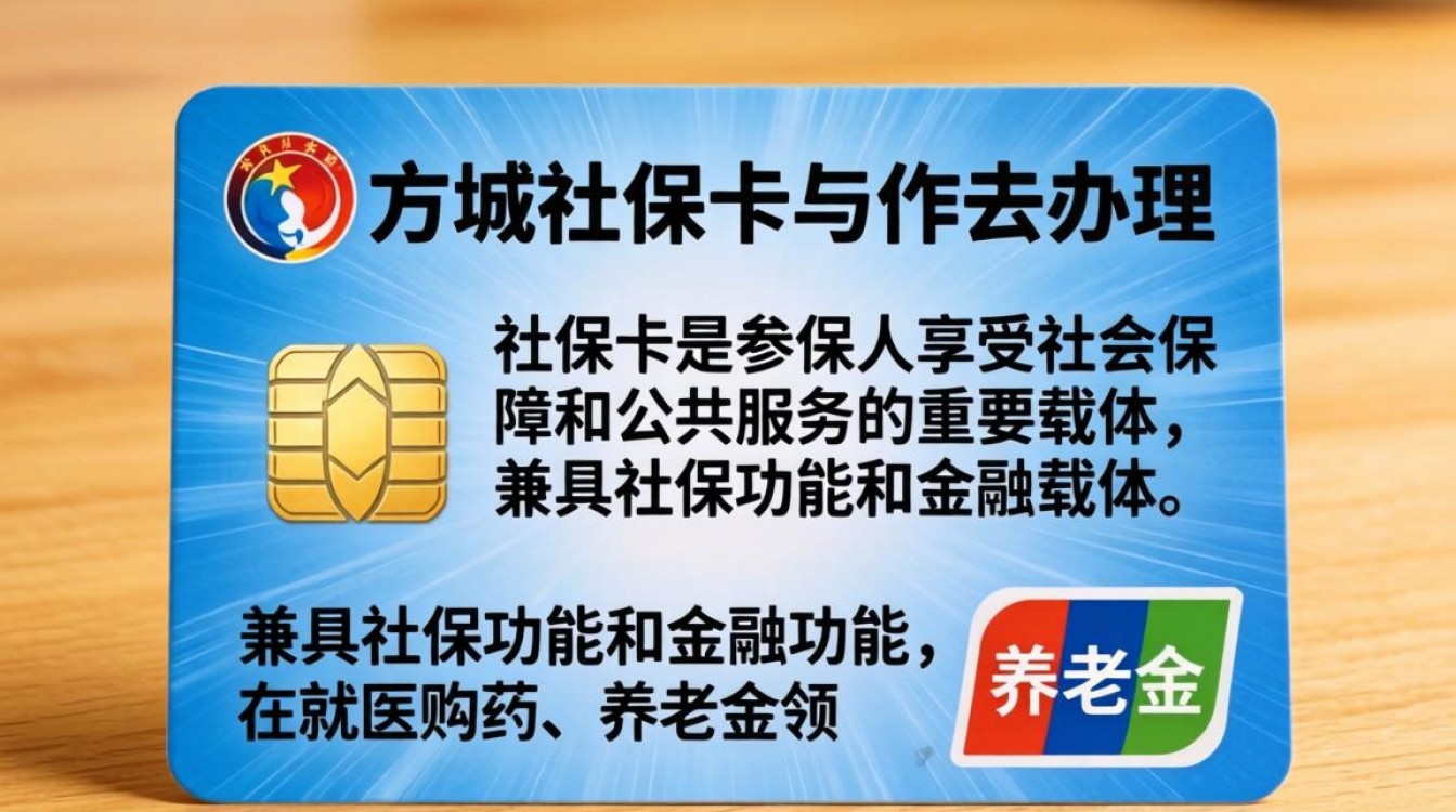 方城社保卡办理需要哪些材料?流程和地点在哪?-图1 方城社保卡办理需要哪些材料?流程和地点在哪?-图1