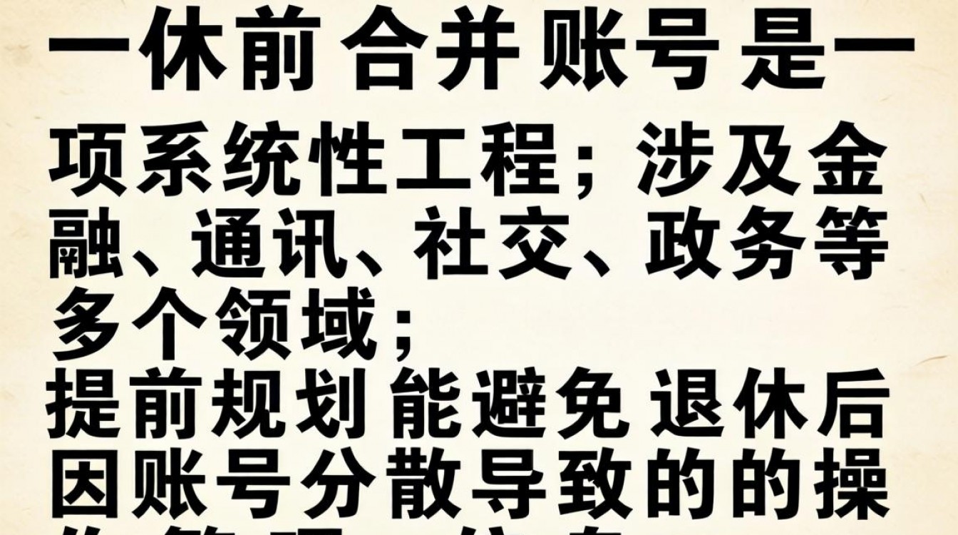 退休前合并账号,具体步骤和注意事项有哪些?-图2 退休前合并账号,具体步骤和注意事项有哪些?-图2