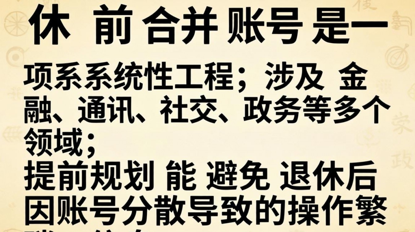 退休前合并账号,具体步骤和注意事项有哪些?-图3 退休前合并账号,具体步骤和注意事项有哪些?-图3