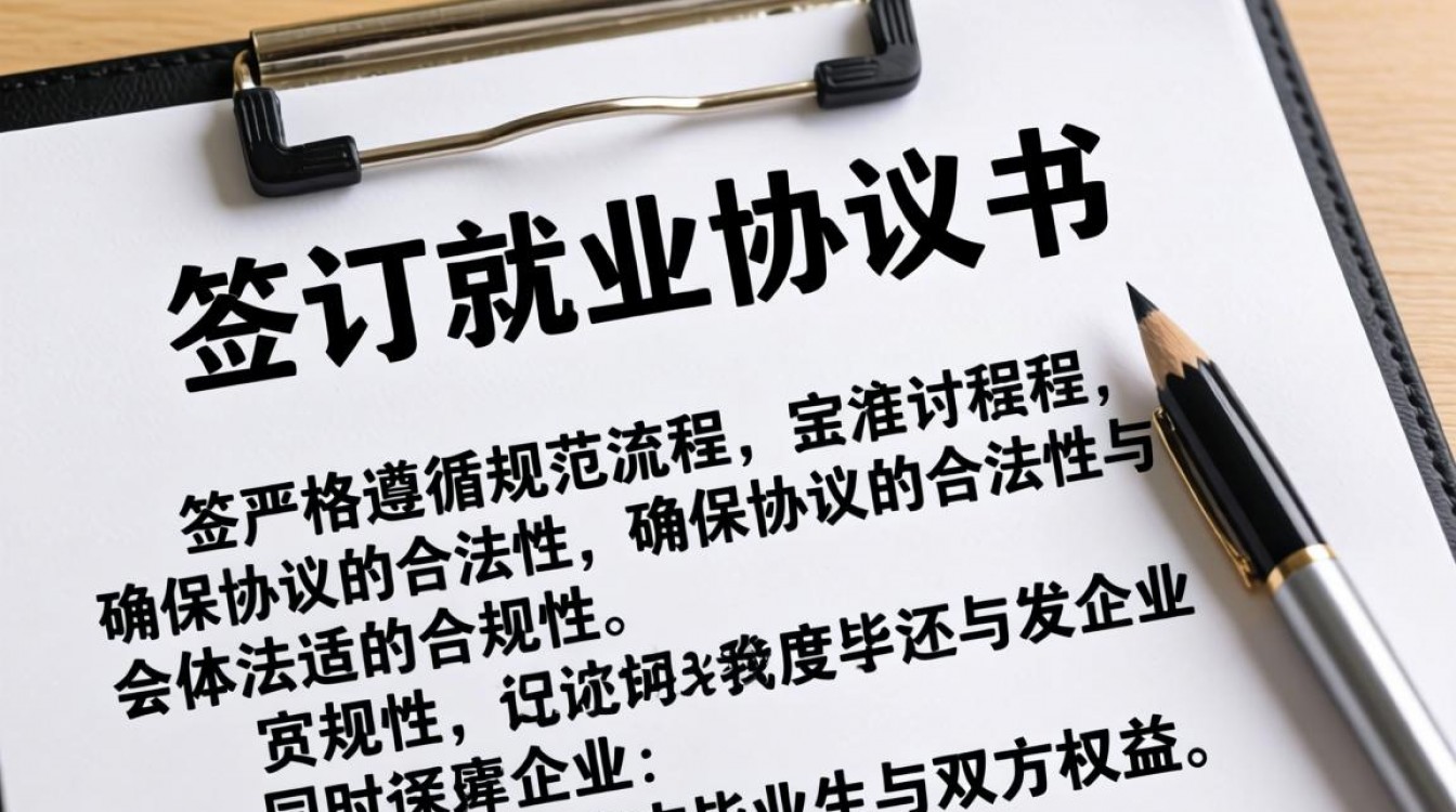 HR签订就业协议书时,有哪些关键步骤和注意事项容易被忽略?-图3 HR签订就业协议书时,有哪些关键步骤和注意事项容易被忽略?-图3