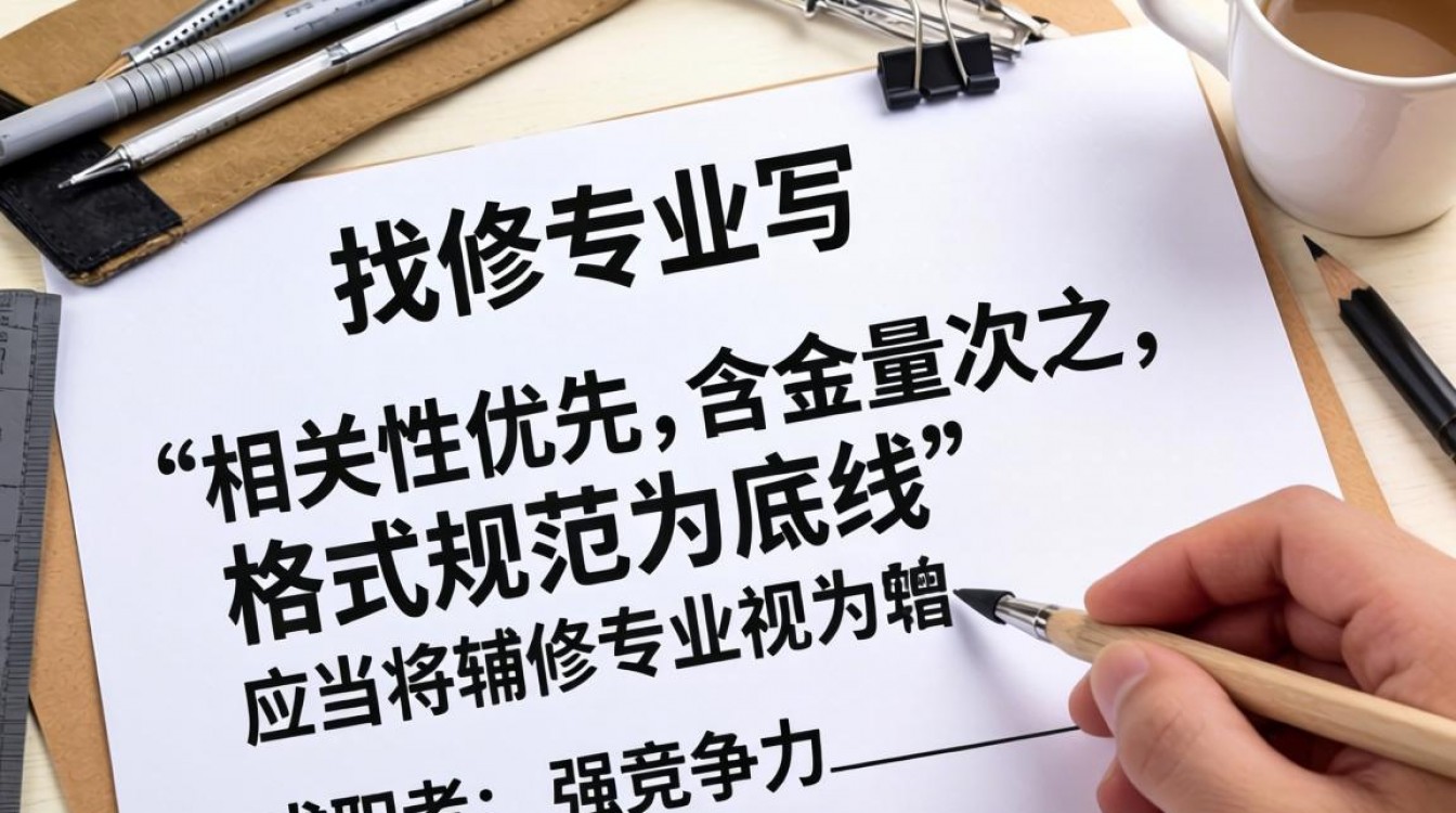 简历辅修专业怎么填-图1 简历辅修专业怎么填-图1