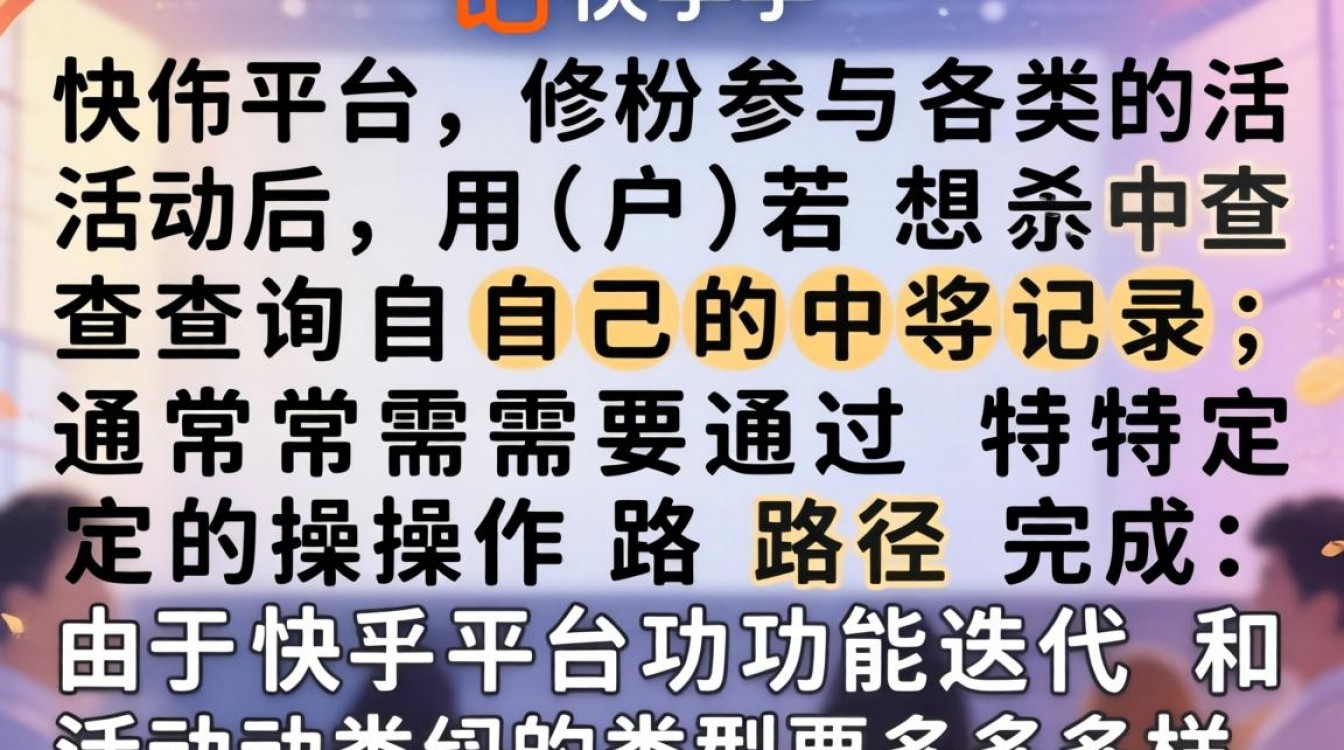 快手中奖记录在哪看?没找到入口怎么办?-图3 快手中奖记录在哪看?没找到入口怎么办?-图3