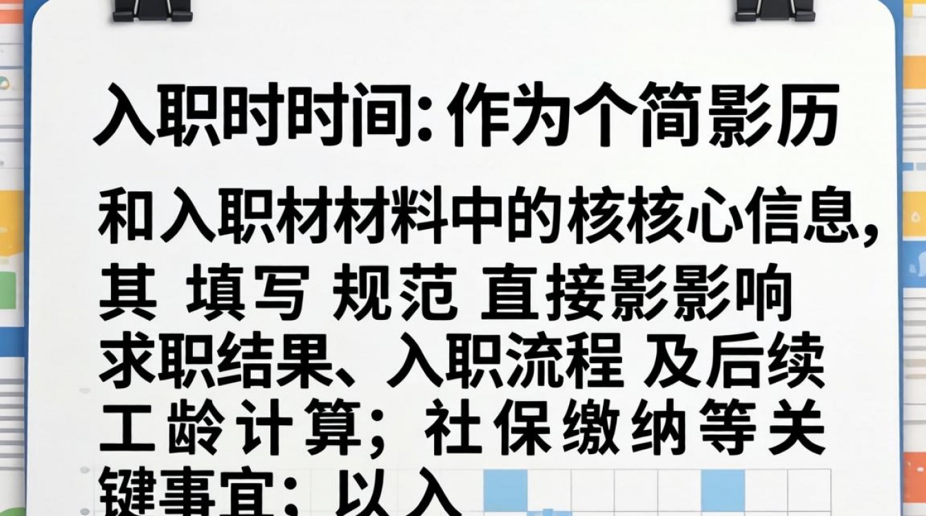 入职时间怎么写才正确?简历入职日期填写规范指南-图3 入职时间怎么写才正确?简历入职日期填写规范指南-图3