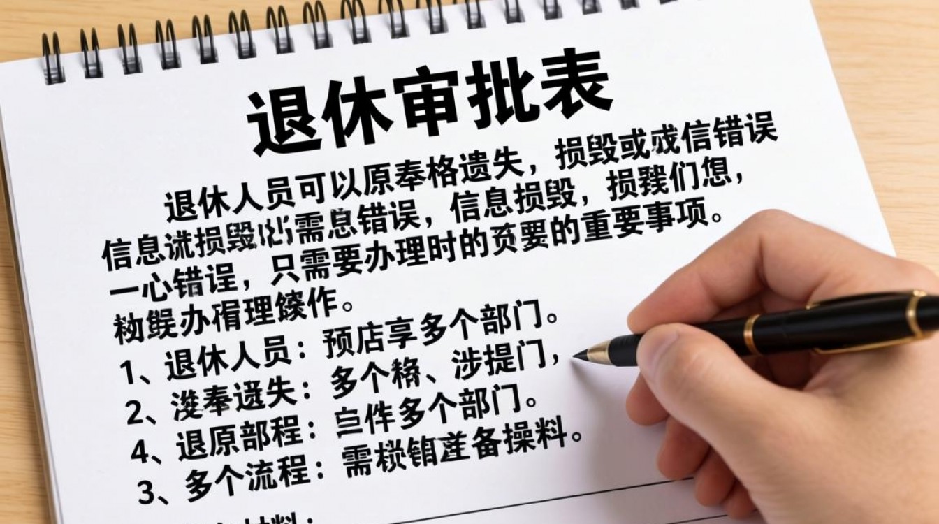 退休审批表丢了怎么补办?需要准备哪些材料?-图2 退休审批表丢了怎么补办?需要准备哪些材料?-图2