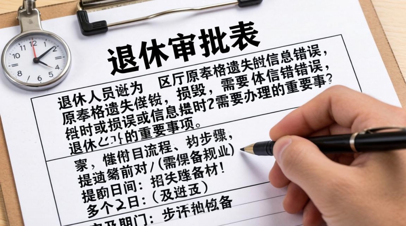 退休审批表丢了怎么补办?需要准备哪些材料?-图3 退休审批表丢了怎么补办?需要准备哪些材料?-图3