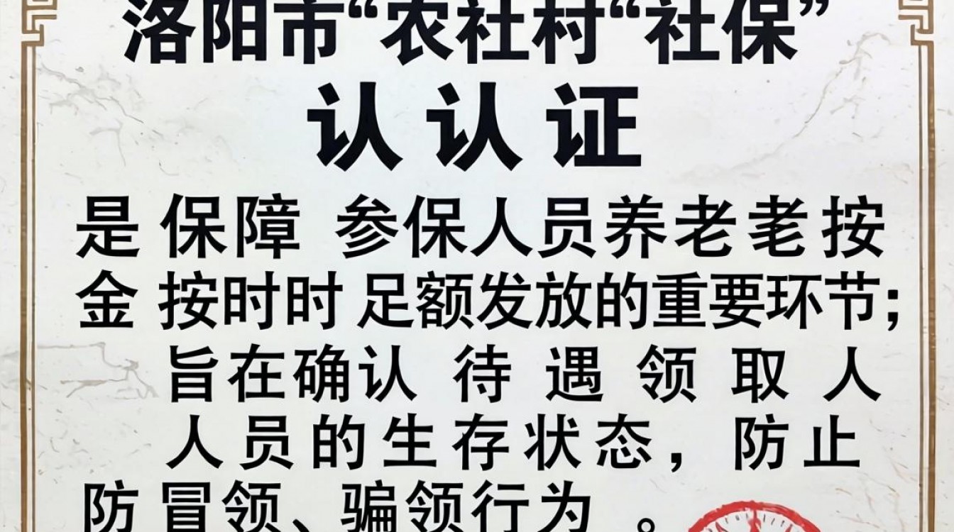 洛阳市农村社保认证怎么办理?详细步骤是什么?-图1 洛阳市农村社保认证怎么办理?详细步骤是什么?-图1