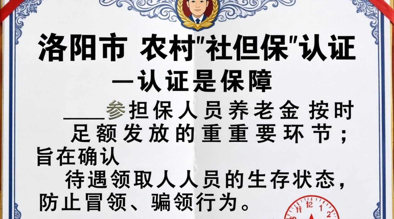 洛阳市农村社保认证怎么办理?详细步骤是什么?-图3 洛阳市农村社保认证怎么办理?详细步骤是什么?-图3