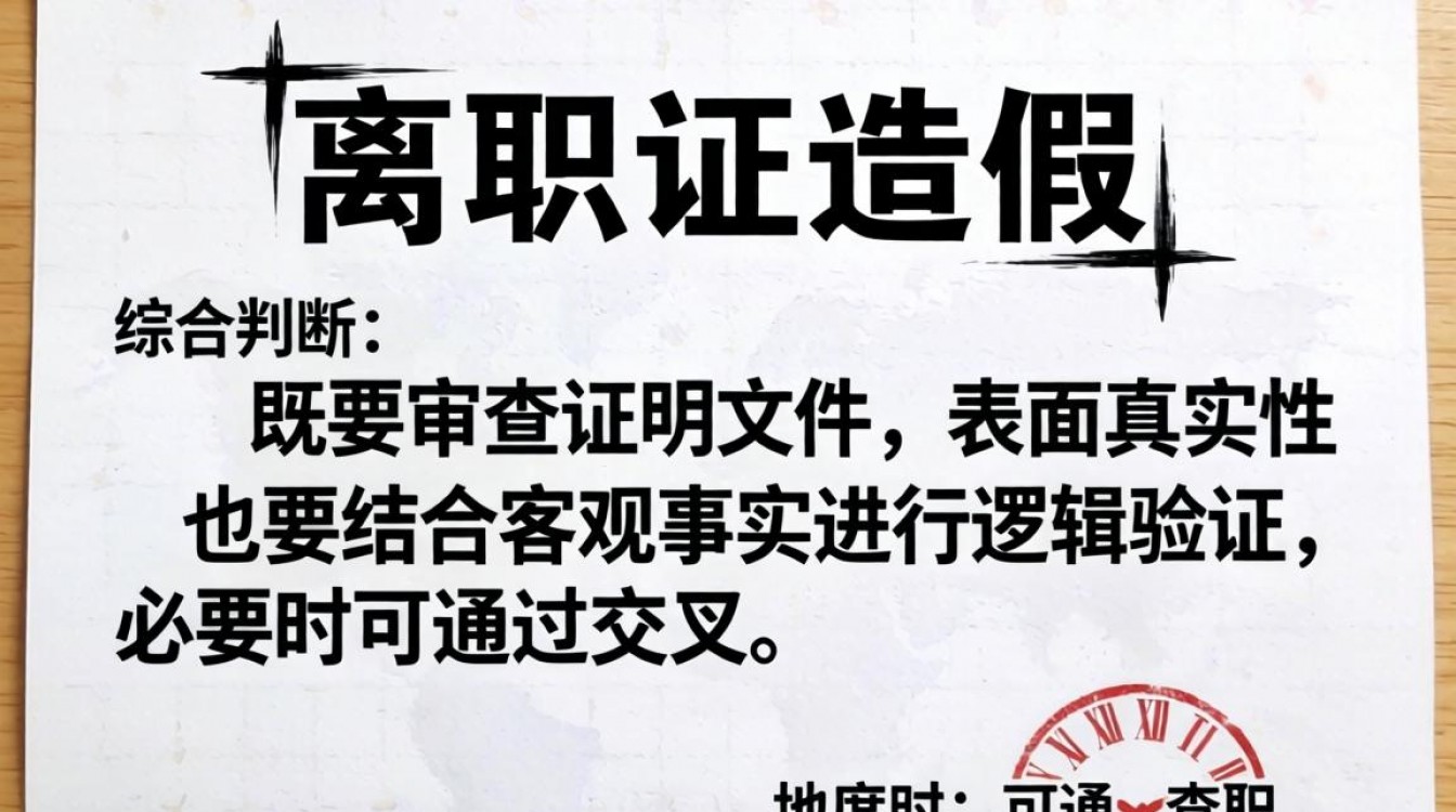 离职证明造假怎么认定?公司如何辨别真伪?-图1 离职证明造假怎么认定?公司如何辨别真伪?-图1