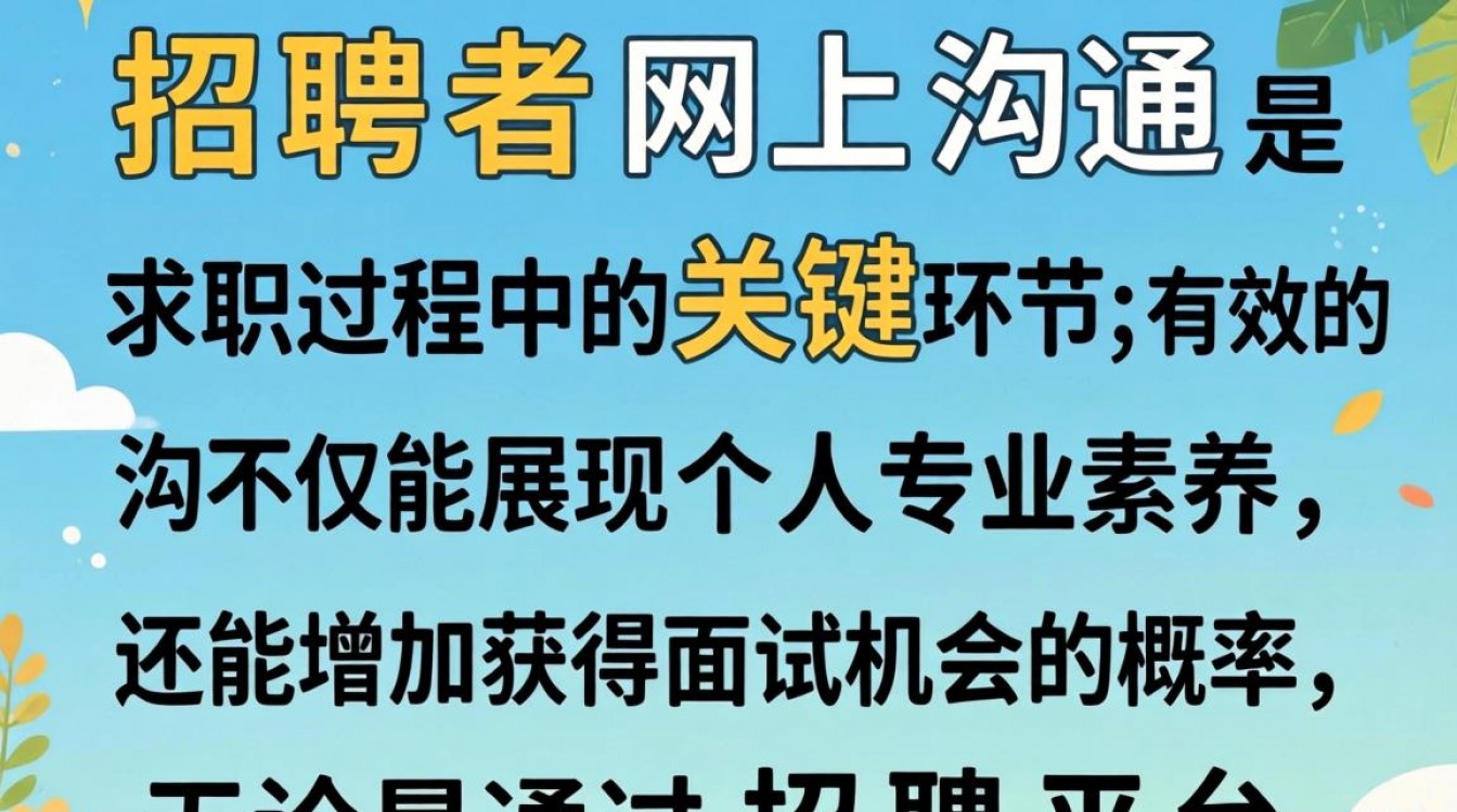 网上和招聘者沟通,如何避免踩坑、提高回复率?-图1 网上和招聘者沟通,如何避免踩坑、提高回复率?-图1
