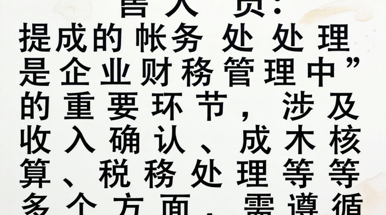 销售人员提成如何入帐?会计分录和税务处理该怎么做?-图1 销售人员提成如何入帐?会计分录和税务处理该怎么做?-图1