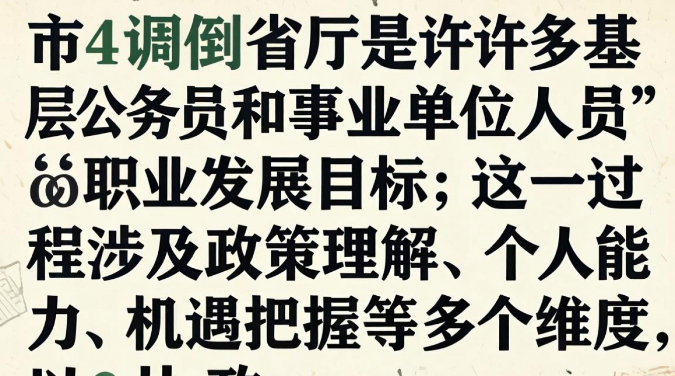 如何从市级单位调动到省厅工作?需要满足哪些条件和流程?-图3 如何从市级单位调动到省厅工作?需要满足哪些条件和流程?-图3