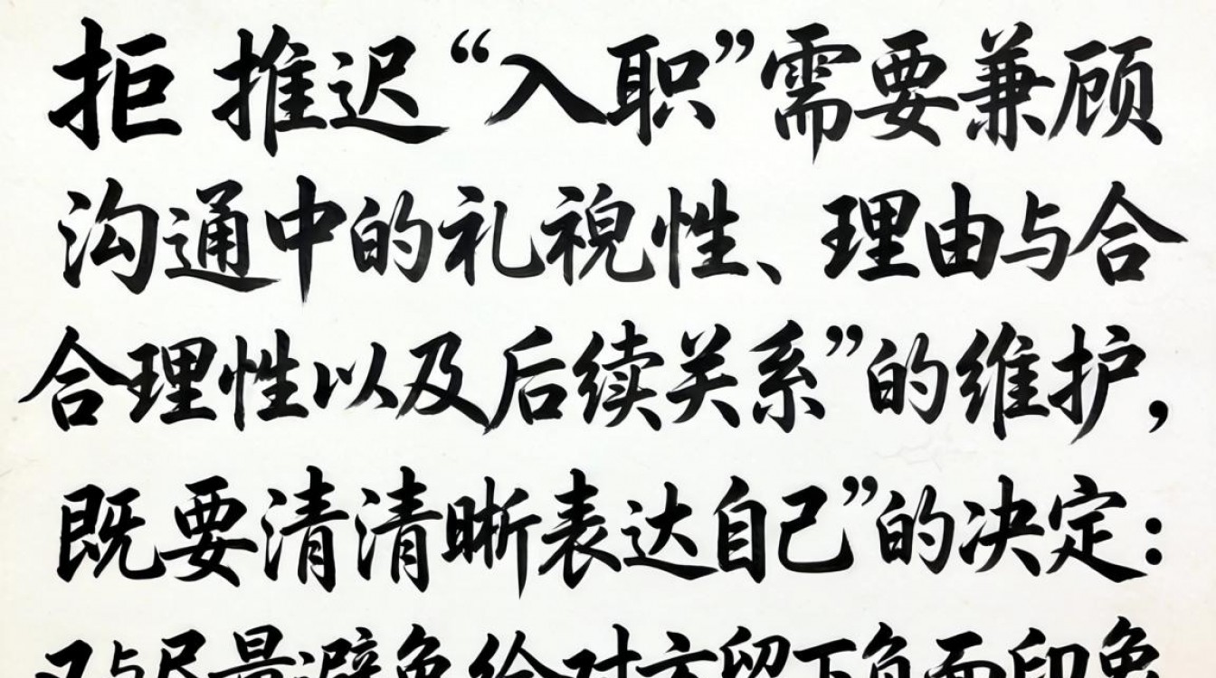 如何礼貌婉拒推迟入职请求,不伤和气?-图1 如何礼貌婉拒推迟入职请求,不伤和气?-图1