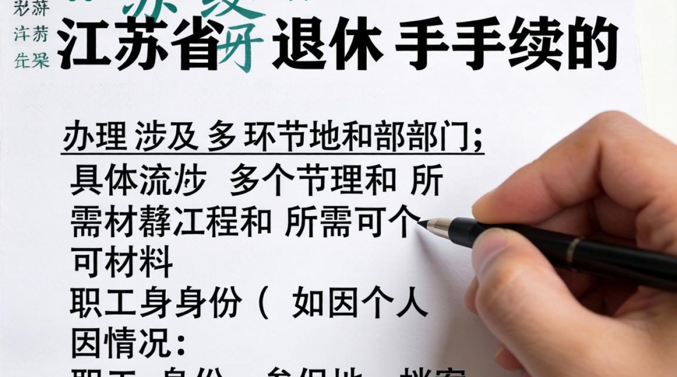 江苏省退休手续办理流程材料指南2024最新版是什么？-图2