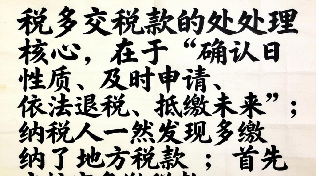 地税多交税款怎么处理,地税多交税款可以申请退税吗-图2 地税多交税款怎么处理,地税多交税款可以申请退税吗-图2