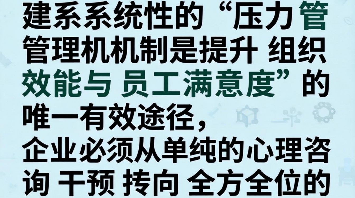 如何改善员工压力?员工压力大怎么缓解最有效-图1 如何改善员工压力?员工压力大怎么缓解最有效-图1