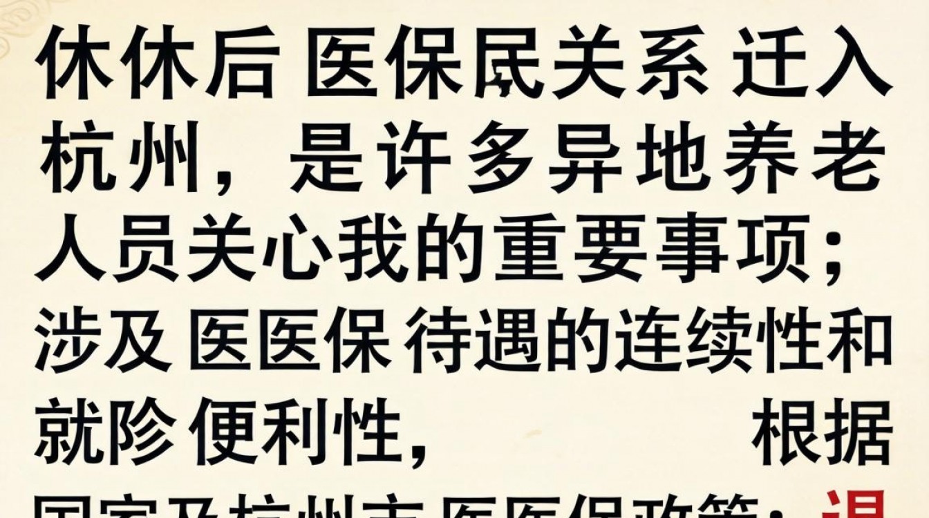 退休如何医保迁入杭州？异地退休人员杭州医保迁入攻略？-图3