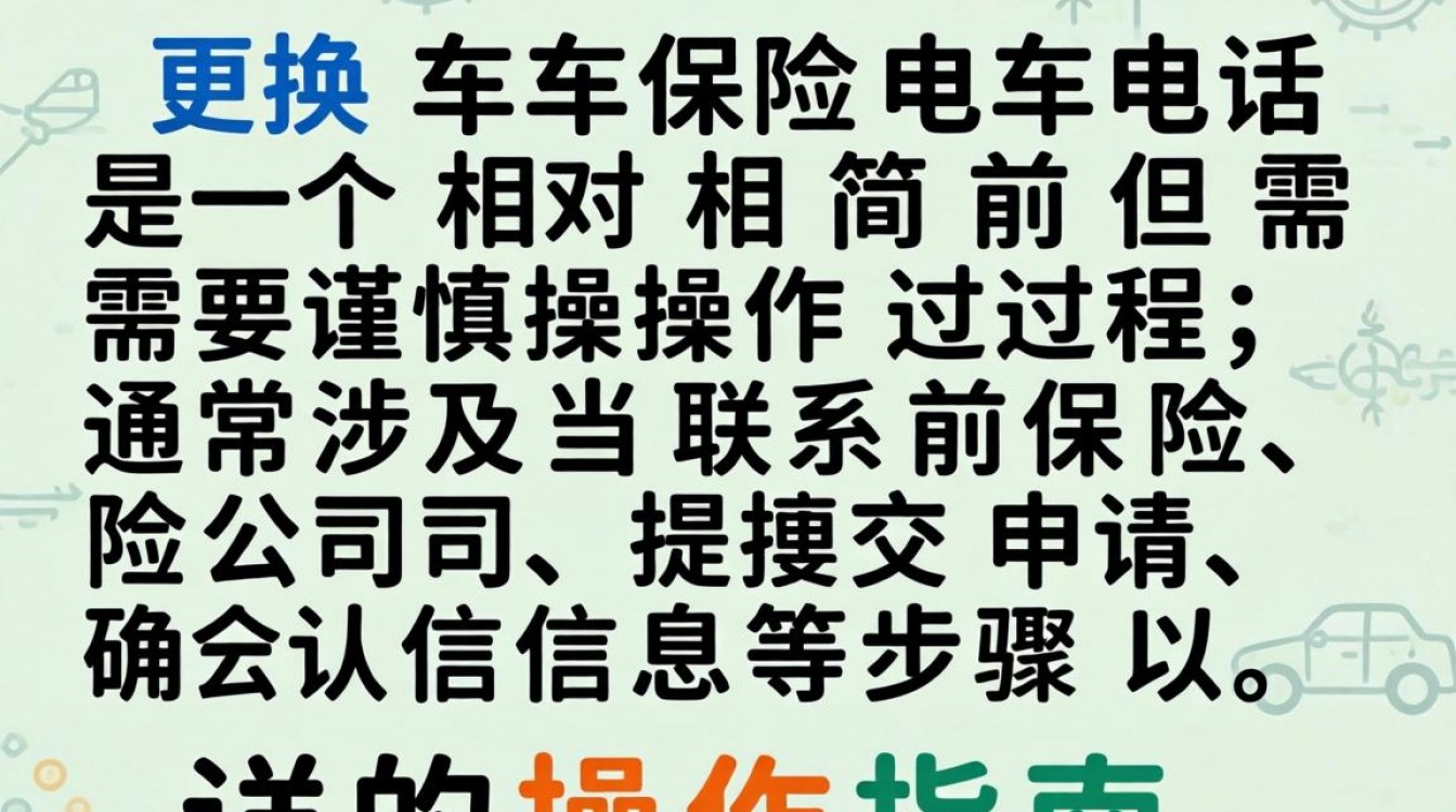 更换车险电话后保单会受影响吗?旧号码还能收到理赔通知吗?-图3 更换车险电话后保单会受影响吗?旧号码还能收到理赔通知吗?-图3