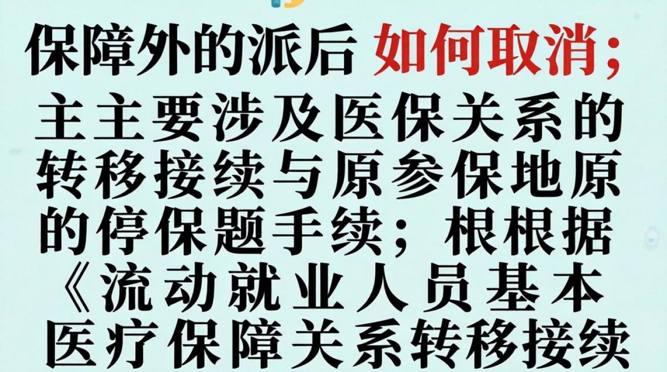医保外派后如何取消?流程、材料、注意事项详解-图2 医保外派后如何取消?流程、材料、注意事项详解-图2
