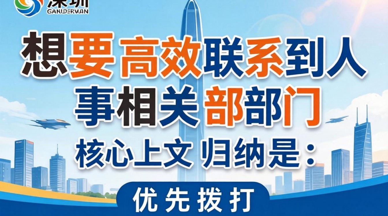 深圳人事部电话是多少?深圳人事局联系方式查询-图2 深圳人事部电话是多少?深圳人事局联系方式查询-图2