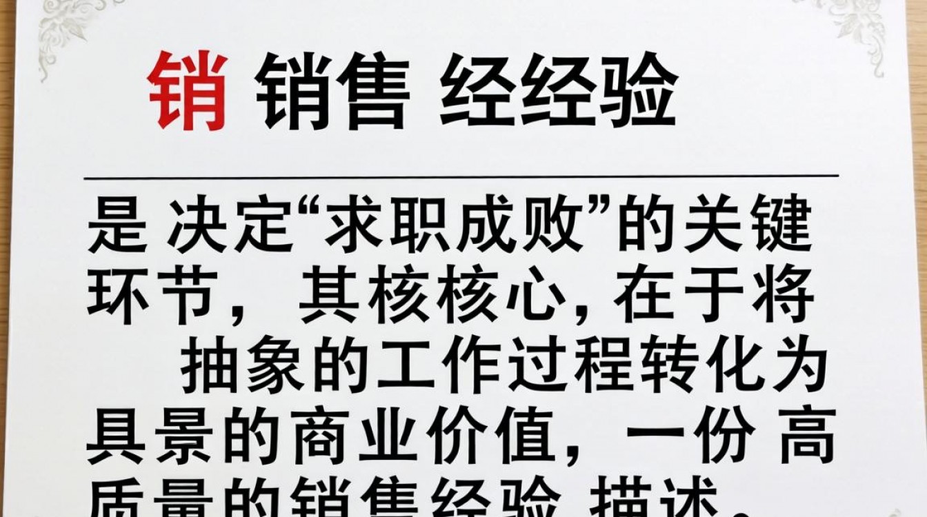 简历销售经验怎么填写?销售简历工作描述范文模板-图2 简历销售经验怎么填写?销售简历工作描述范文模板-图2