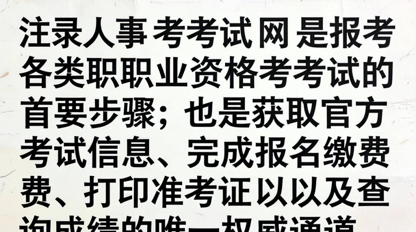 注册人事考试网具体流程是怎样的?中国人事考试网官网入口在哪?-图2 注册人事考试网具体流程是怎样的?中国人事考试网官网入口在哪?-图2