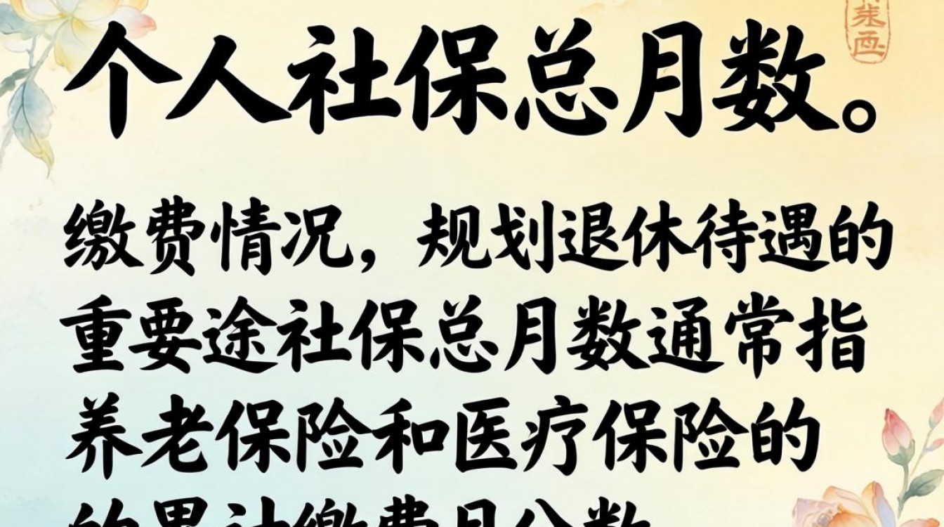 如何查询社保总月数?个人账户缴费月数怎么算?-图1 如何查询社保总月数?个人账户缴费月数怎么算?-图1