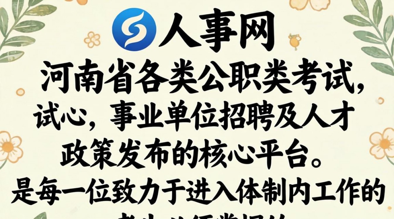 河南省人事网官网入口在哪里，河南公务员考试报名条件有哪些-图1