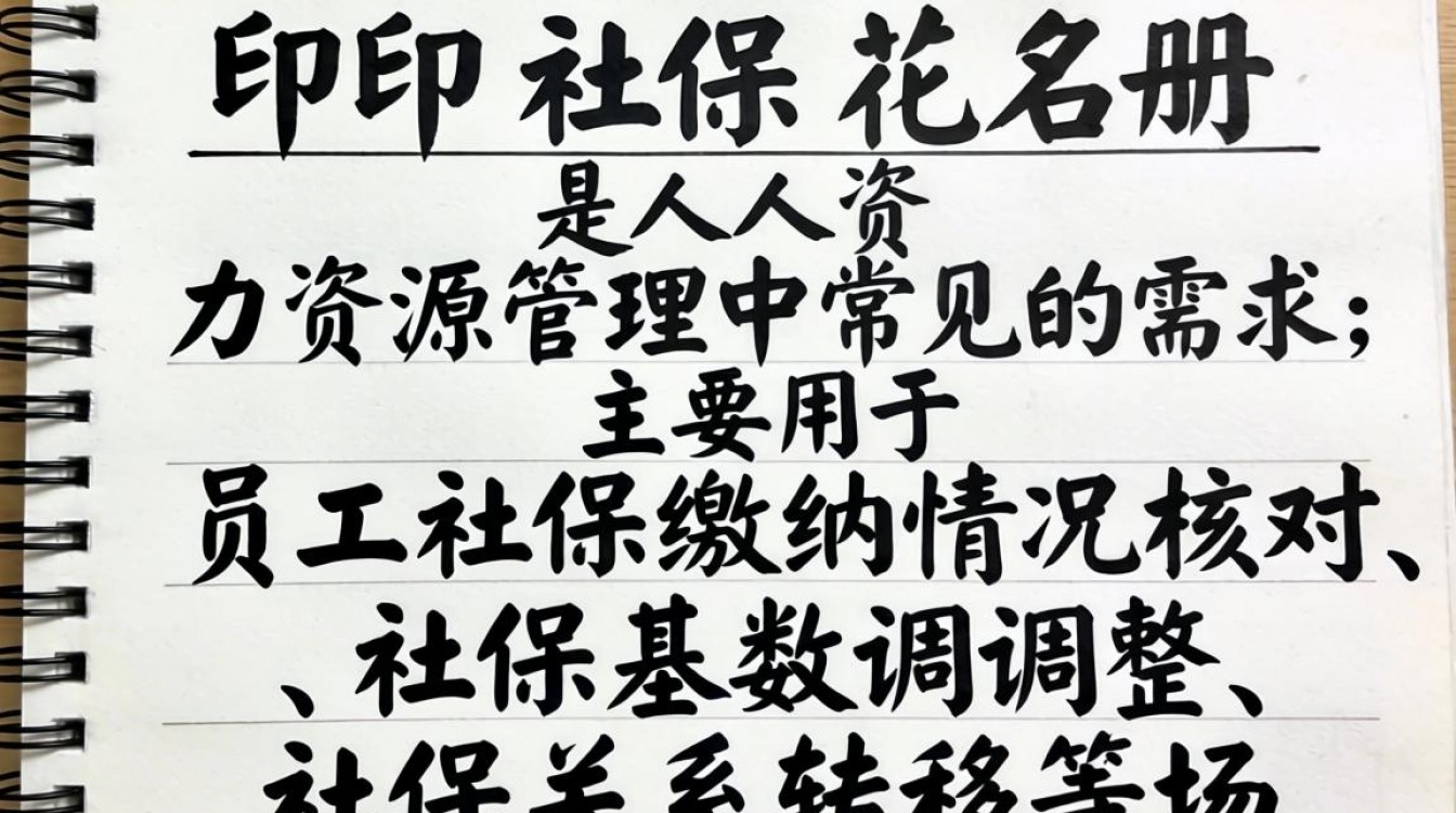 打印社保花名册详细步骤是什么?企业HR操作指南。-图2 打印社保花名册详细步骤是什么?企业HR操作指南。-图2
