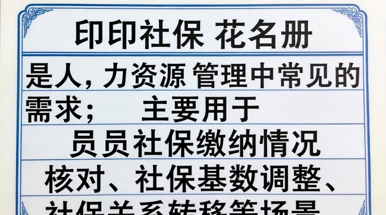 打印社保花名册详细步骤是什么?企业HR操作指南。-图1 打印社保花名册详细步骤是什么?企业HR操作指南。-图1